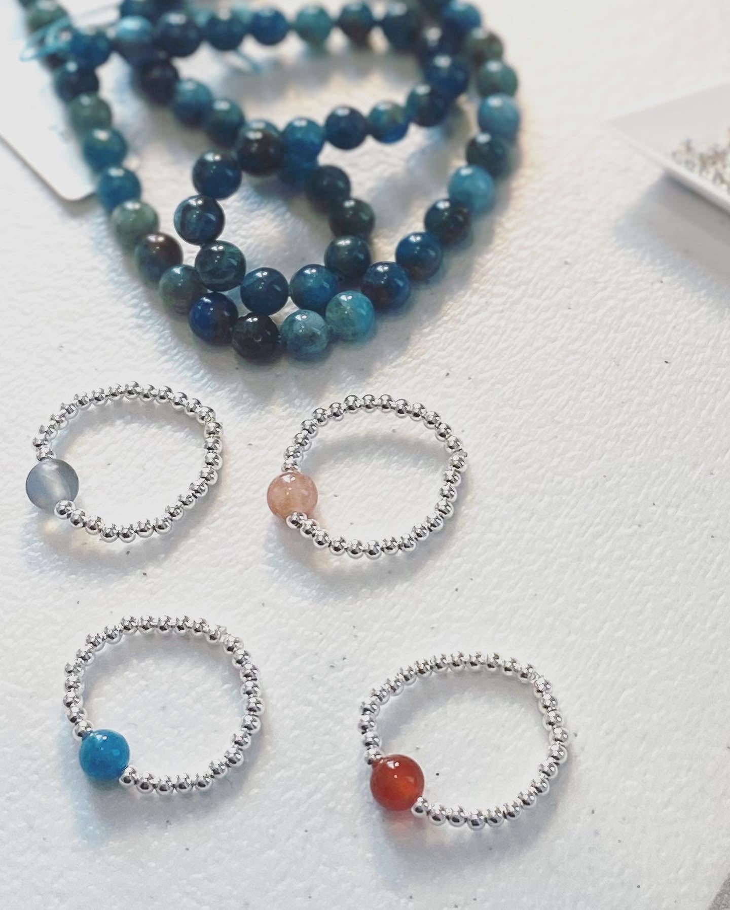 Sterling Silver Stretch Rings