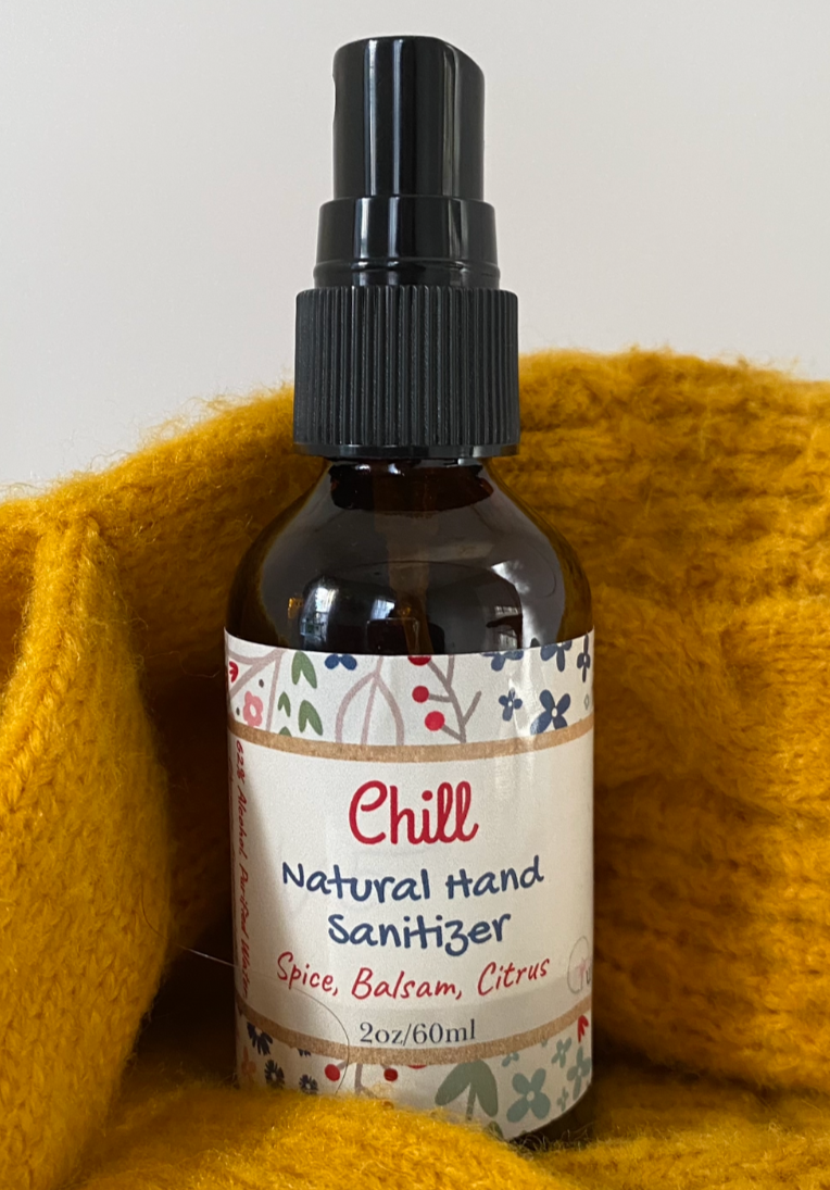 "Chill" Natural Hand Sanitizer Spray