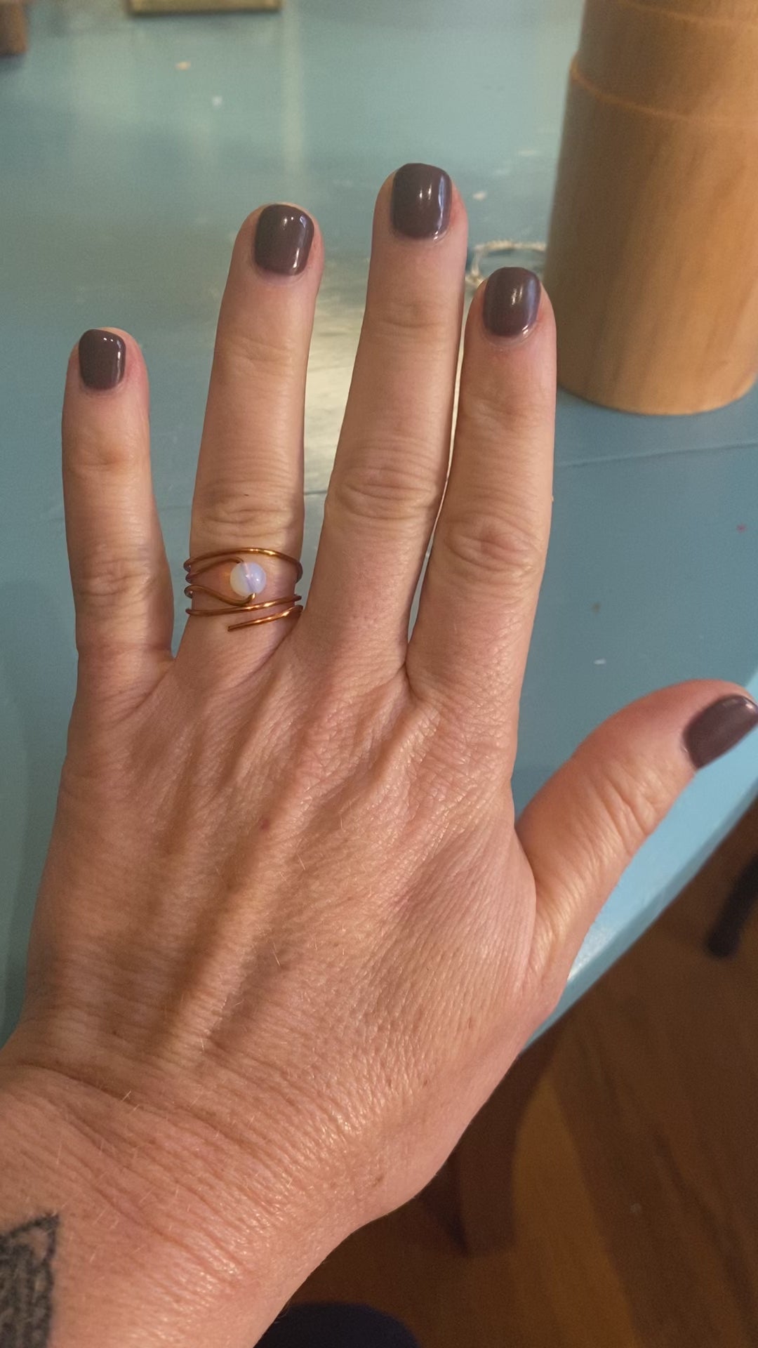 Copper Goddess Rings