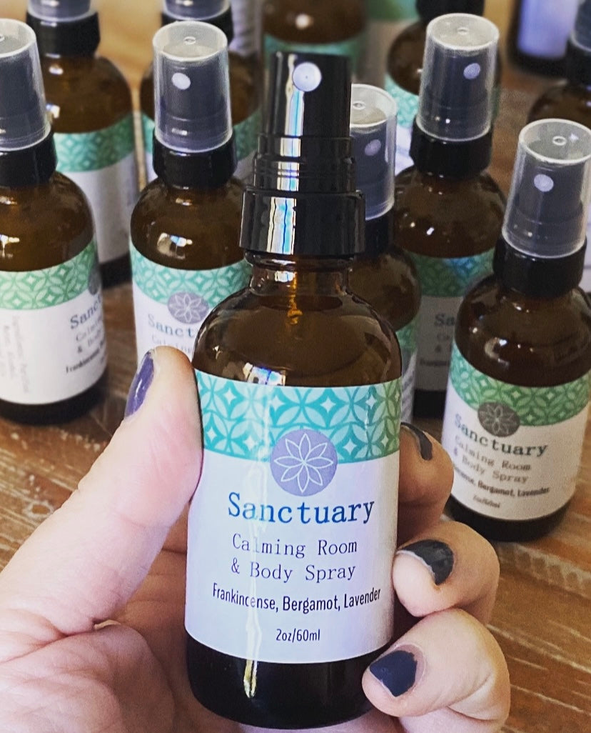 Sanctuary Spray -  Vetiver, Lavender, Bergamot