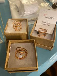 Copper Goddess Rings