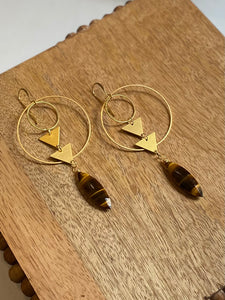 Divine Tiger Earrings